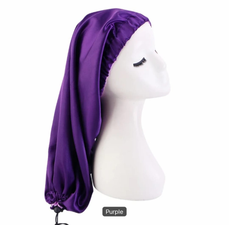 Long Purple Bonnet.